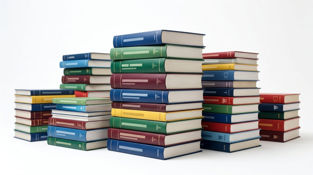 買取対象の歯学書・歯科専門書
