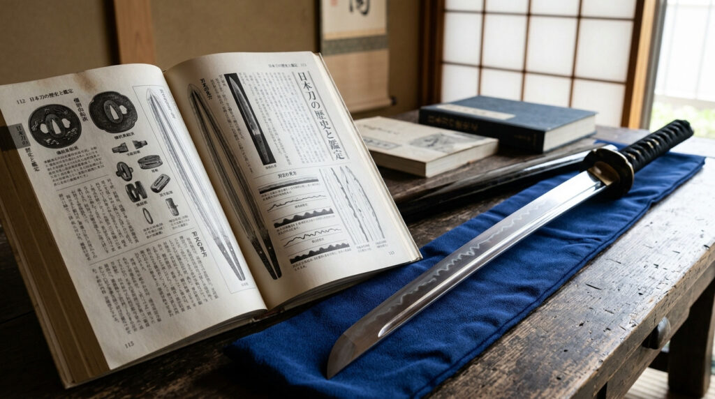 「刀剣の本」と「刀本体」の違い