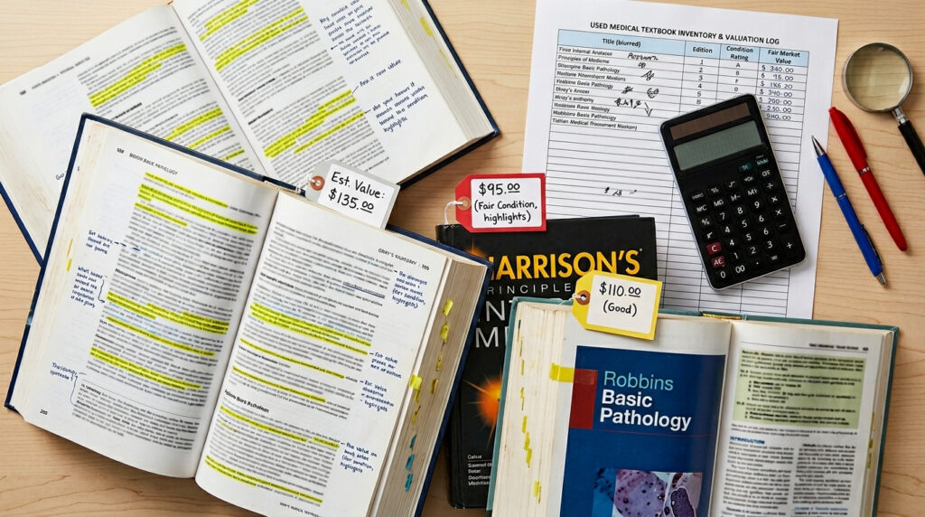 書き込みありの医学書買取 参考価格一覧