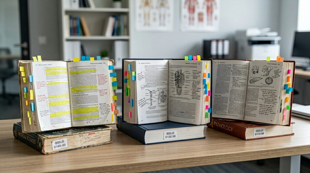 書き込み・記名ありの医学書 買取事例