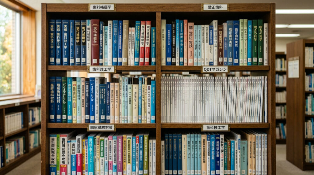 買取対象の歯科技工書(分野別)