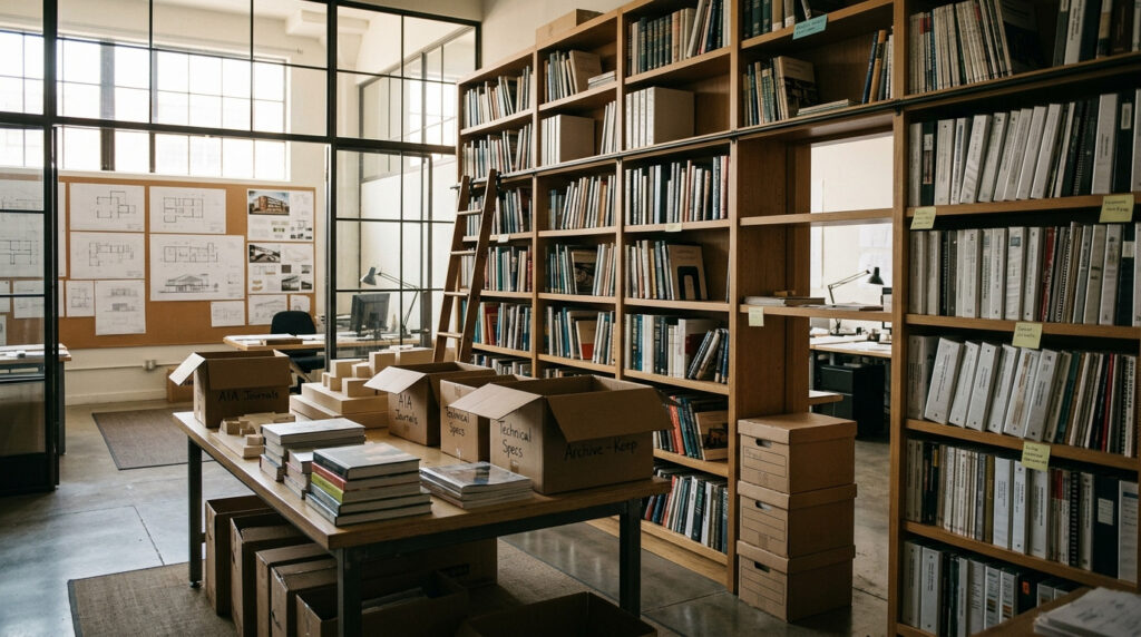 建築事務所・設計事務所・研究室・ご遺族からの整理相談も承っています