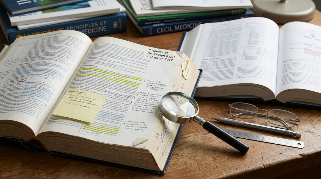 書き込み・記名・ヤケがある医学書もご相談いただけます