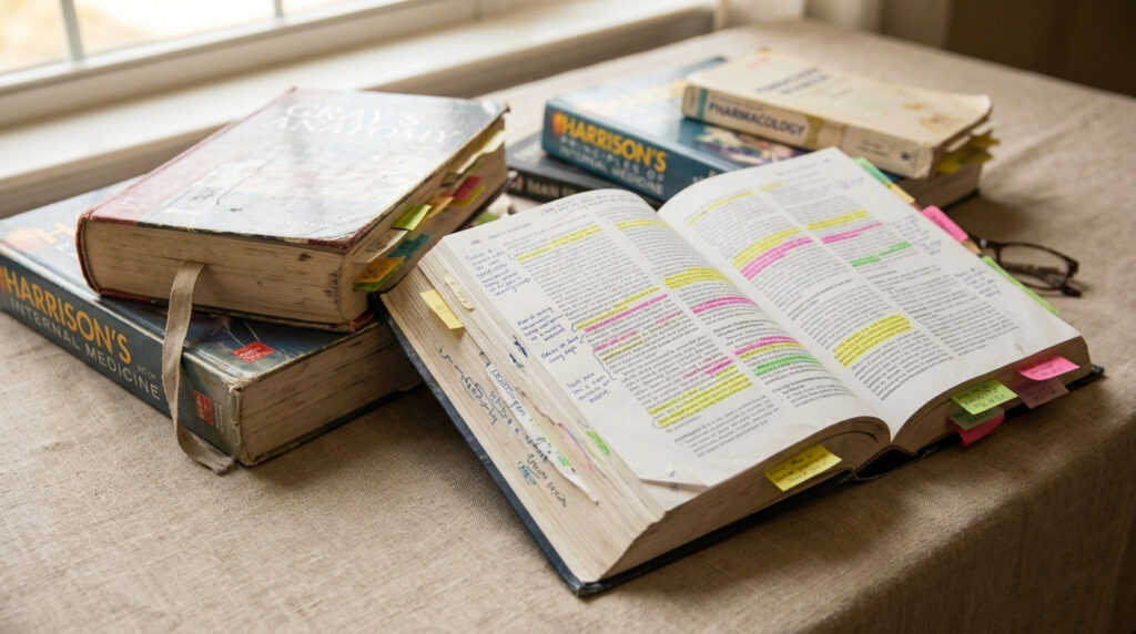 値段がつきにくい医学書でも、すぐ処分しないほうがよいことがあります