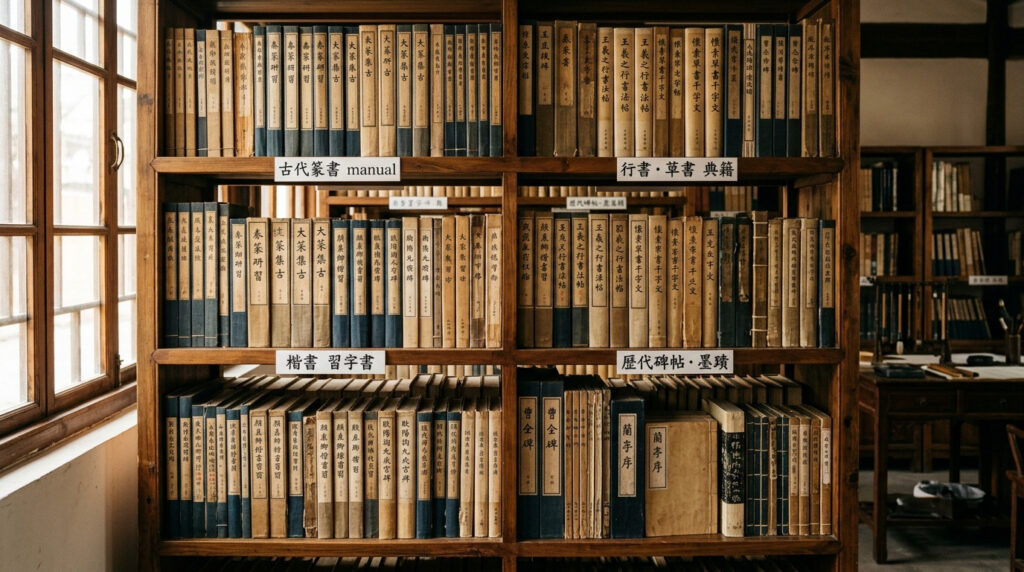 査定対象になりやすい書道書・関連資料