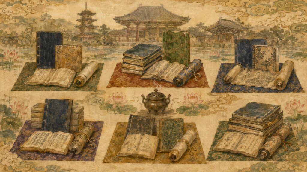 南都六宗の各宗派と買取対象書籍