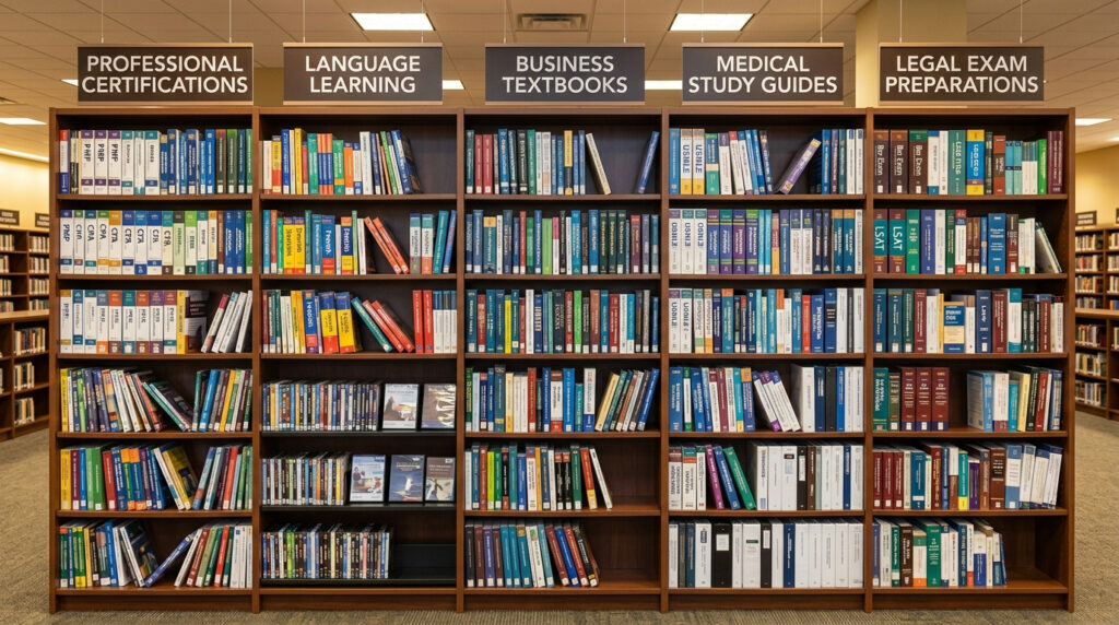 買取対象の教材ジャンル一覧