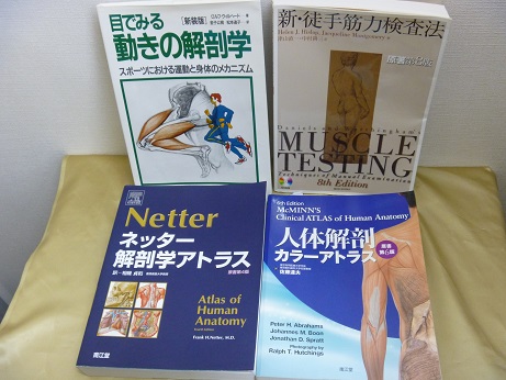 『目で見る動きの解剖学』(新装版)etc　８点　６０００円